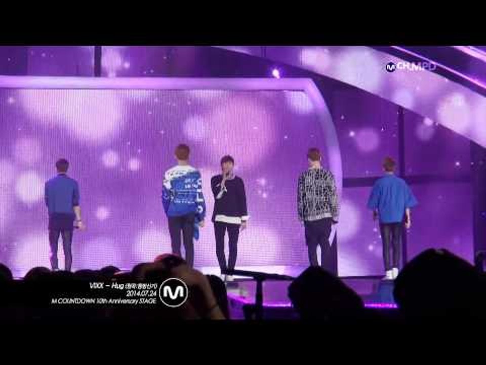 [MPD/직캠] 140724 VIXX - Hug (원곡:동방신기)