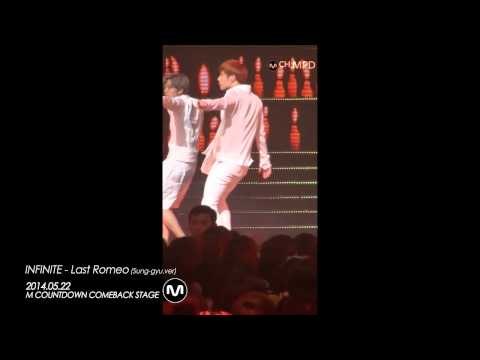 [MPD/직캠] 140522 INFINITE(Sung-Gyu.ver) Last Romeo