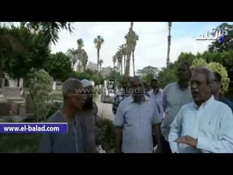 صدى البلد | بدء أعمال تطوير وتجميل كورنيش النيل المنيا