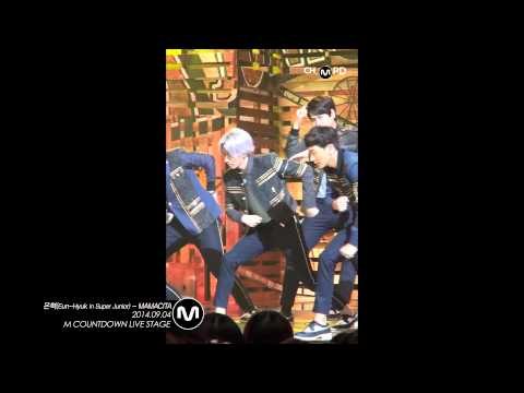 [MPD/직캠] 140904 SUPER JUNIOR 은혁 - MAMACITA