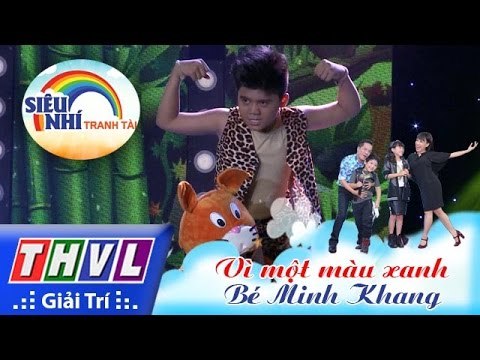 THVL | Siêu nhí tranh tài - Tập 10: Bé Minh Khang | Nhảy: Vì một màu xanh