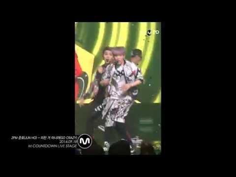 [MPD/직캠] 140918 2PM 준호(JUN HO) - 미친거 아니야 (GO CRAZY)