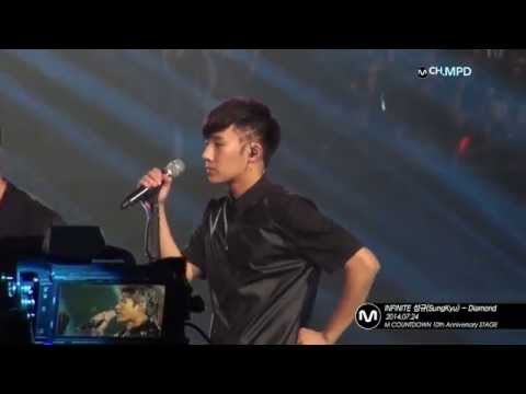 [MPD/직캠] 140724 INFINITE성규(SungKyu) - Diamond