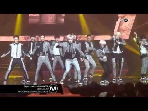[MPD/직캠] 140911 SUPER JUNIOR- MAMACITA