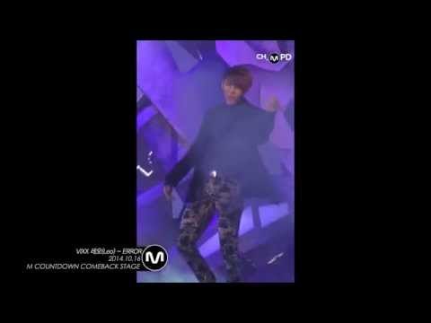 [MPD/직캠] 141016 VIXX 레오(LEO) - ERROR