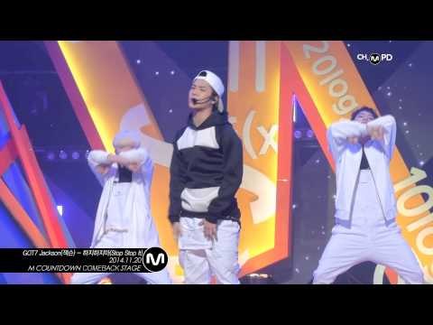 [MPD/직캠] 141120 GOT7 잭슨(Jackson) - 하지하지마(Stop Stop it)
