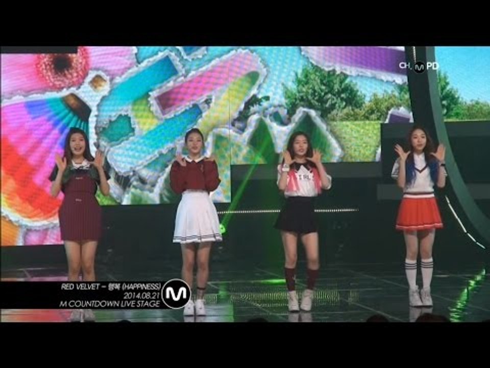 [MPD/직캠] 140821 RED VELVET - 행복 (HAPPINESS)