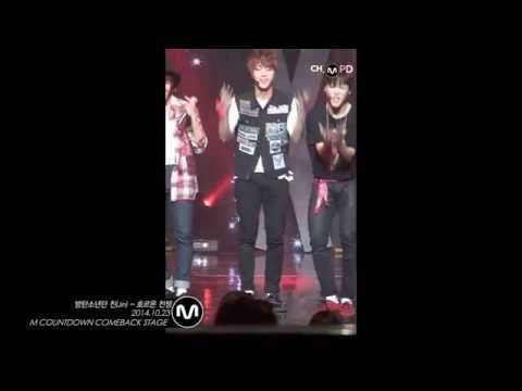 [MPD/직캠] 141023 방탄소년단 진(JIN) - 호르몬 전쟁(War of hormone)