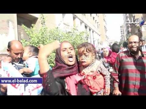 صدى البلد | تظاهر أهالي مرضى «mbs» أمام الوزراء للمطالبة بصرف العلاج