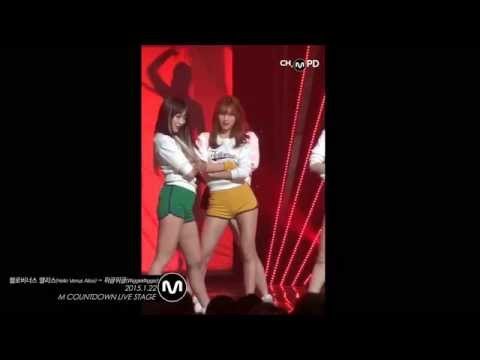 [MPD/직캠] 150122 Hello Venus Alice(헬로비너스 앨리스) - Wiggle Wiggle(위글위글)