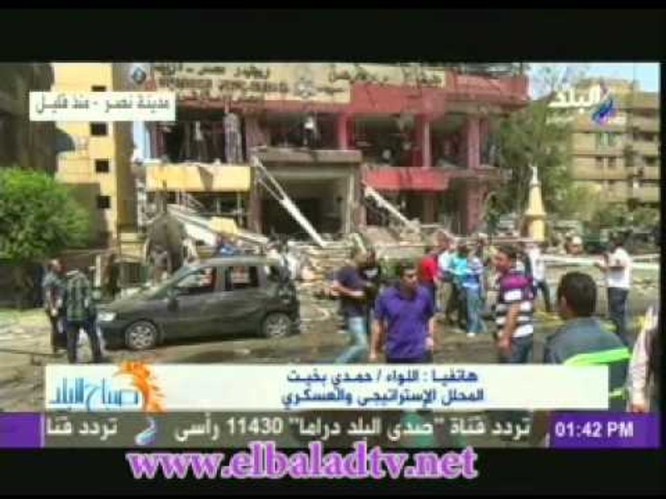 مداخلة اللواء حمدى بخيت معلقا على محاولة اغتيال وزير الداخلية