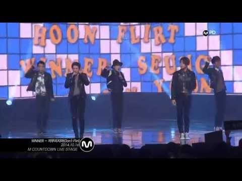 [MPD/직캠] 141016 WINNER - 끼부리지마(Don't Flirt)