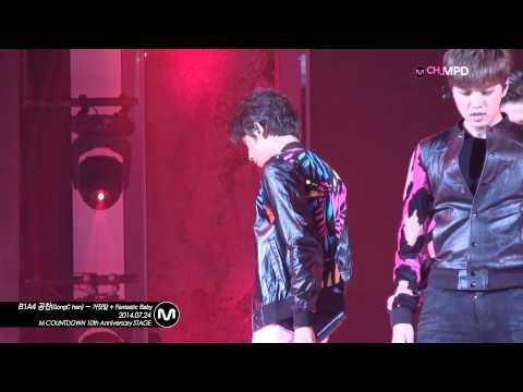 [MPD/직캠] 140724 B1A4 공찬(Gong Chan) - 거짓말 + Fantastic Baby