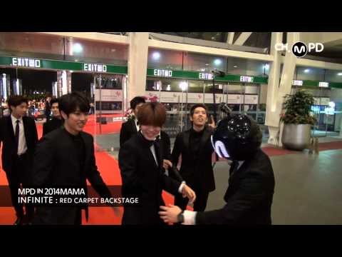 [MPD in 2014MAMA] 141203 INFINITE : RED CARPET BACKSTAGE