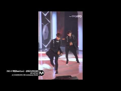 [MPD/직캠] 140724 EXO-K 백현(Baekhyun) - 중독(OVERDOSE)
