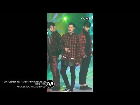 [MPD/직캠] 141225 GOT7 Jackson(잭슨)- Stop Stop It(하지하지마)+A+Girls Girls Girls