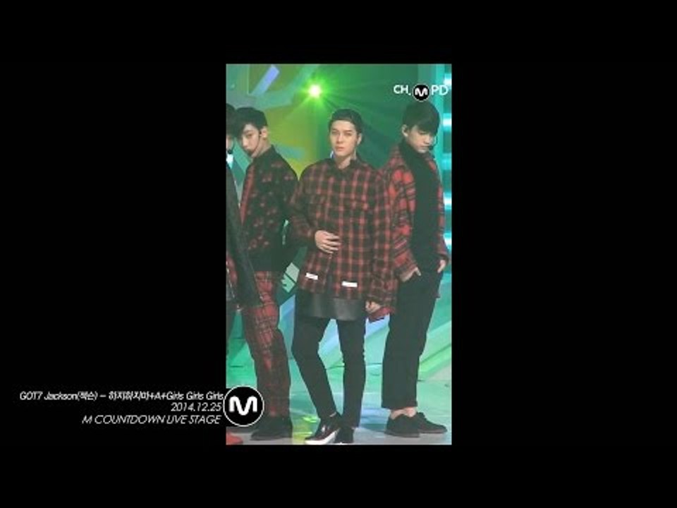 [MPD/직캠] 141225 GOT7 Jackson(잭슨)- Stop Stop It(하지하지마)+A+Girls Girls Girls