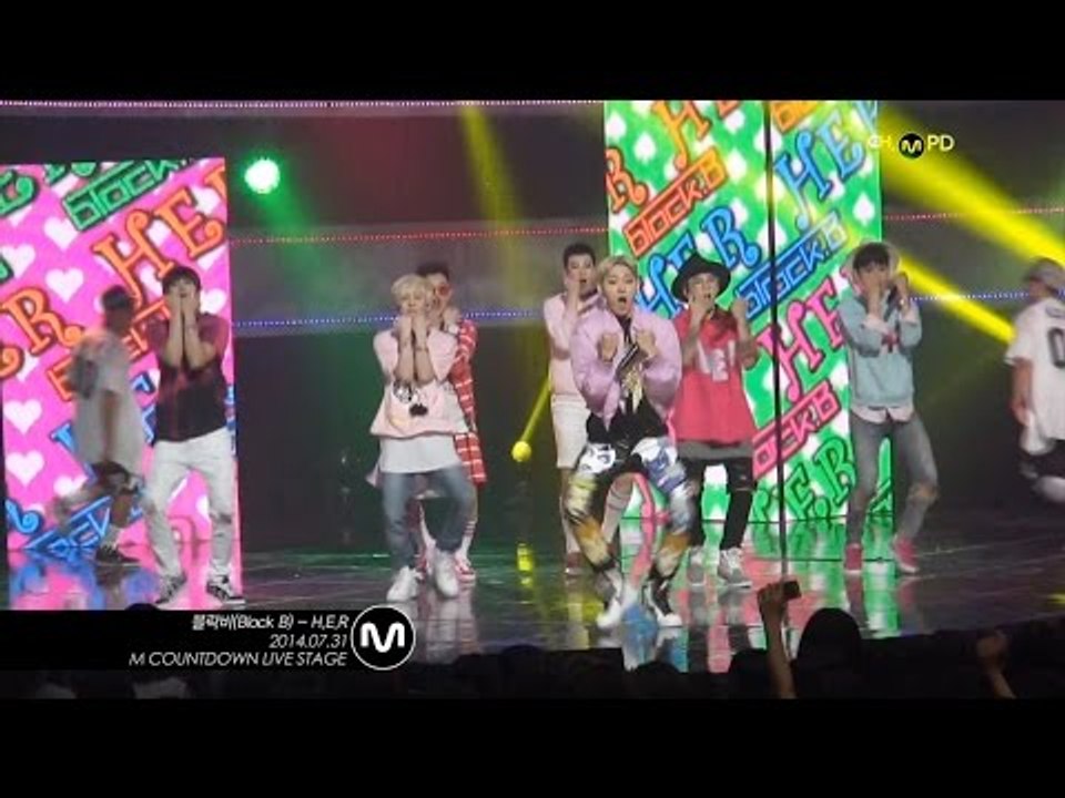[MPD/직캠] 140731 Block B - H.E.R / full.ver