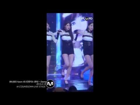 [MPD직캠] 나인뮤지스 현아 직캠 Drama 9MUSES Hyeon A Fancam Mnet MCOUNTDOWN 150212