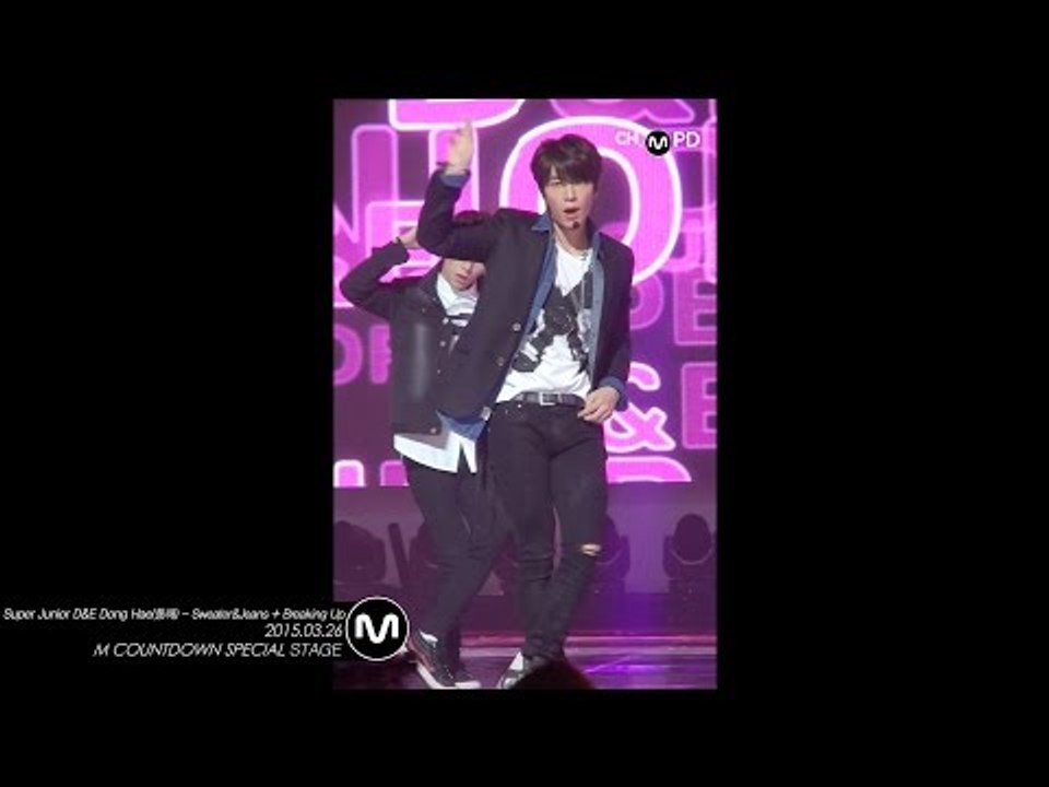 [MPD직캠] 슈퍼주니어 동해 직캠 Sweater&Jeans Breaking up Super Junior D&E DongHae Fancam Mnet MCOUNTDOWN 150326