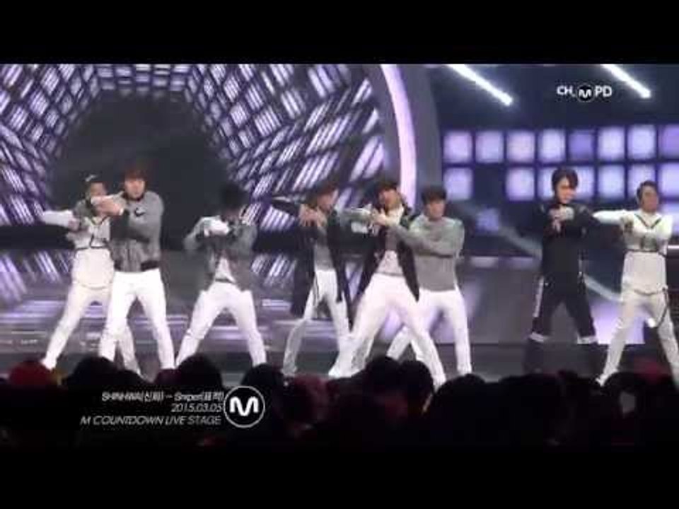 [MPD직캠] 신화 직캠 표적 Sniper SHINHWA Fancam Mnet MCOUNTDOWN 150305