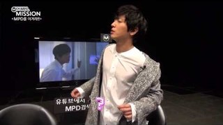 [MPD MISSION] 무작정 손씨름, Jung Yong Hwa&Fabien (Palm push game with Jung Yong Hwa,Fabien)