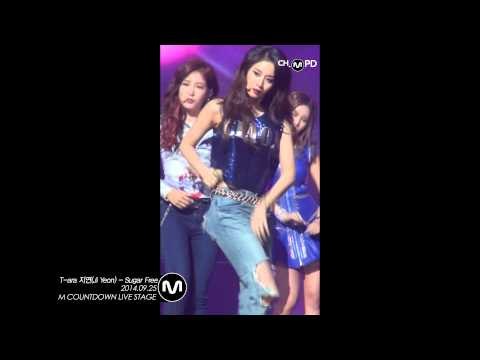 [MPD/직캠] 140925 T-ARA 지연(JI YEON) - SUGAR FREE