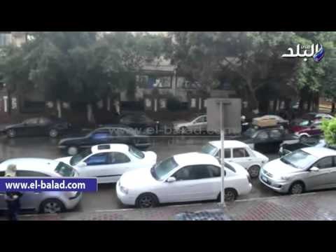 صدى البلد | أمطار غزيرة على القاهرة والجيزة 2