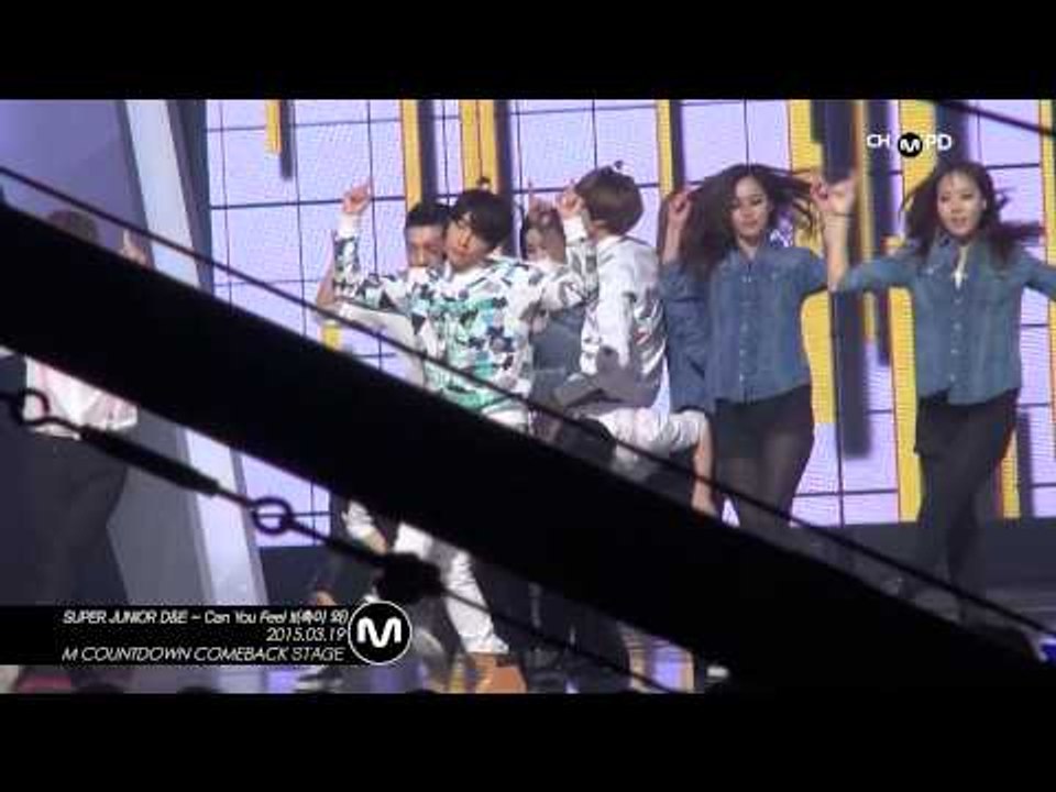 [MPD직캠]  슈퍼주니어 동해&은혁 직캠 촉이 와 Can you Feel It Su...
