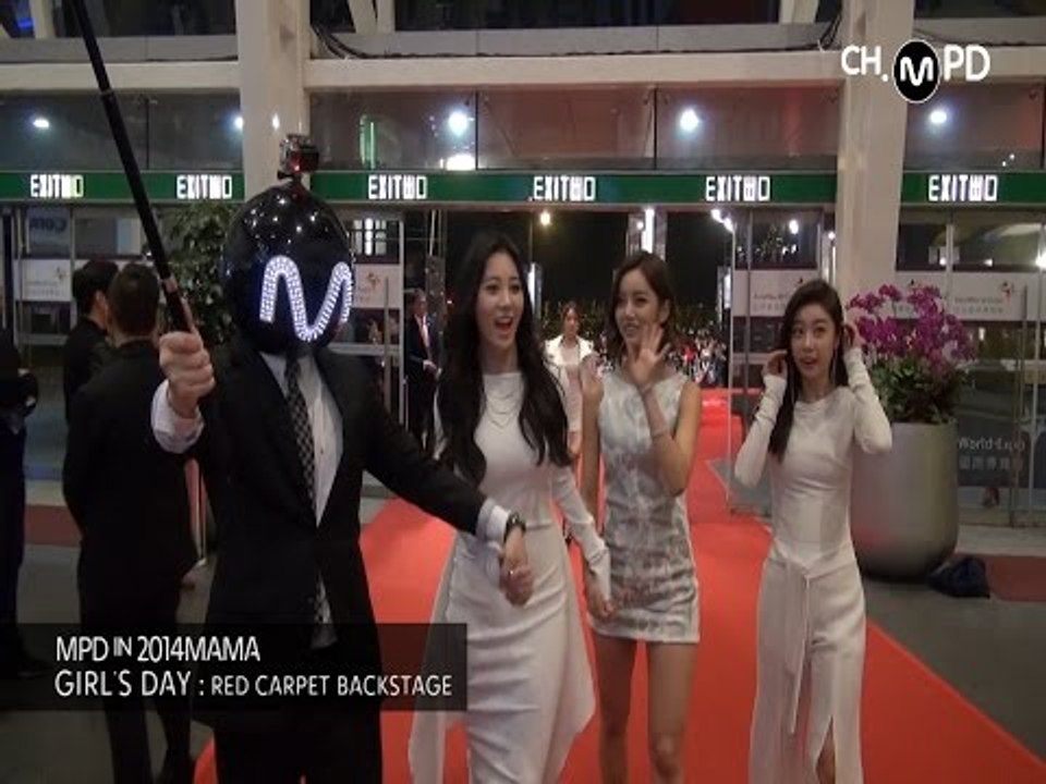 [MPD in 2014MAMA] 141203 Girl's day: RED CARPET BACKSTAGE