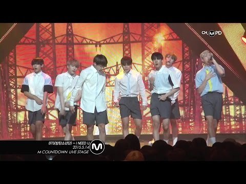[MPD직캠] 방탄소년단 직캠 I NEED U BTS Fancam Mnet MCOUNTDOWN 150514