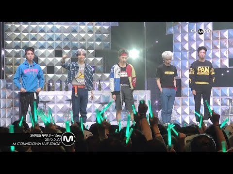 [MPD직캠] 샤이니 직캠 View SHINee Fancam Mnet MCOUNTDOWN 150528
