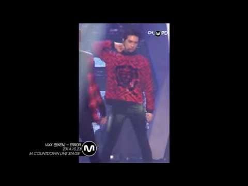 [MPD/직캠] 141023 VIXX 켄(KEN) - ERROR