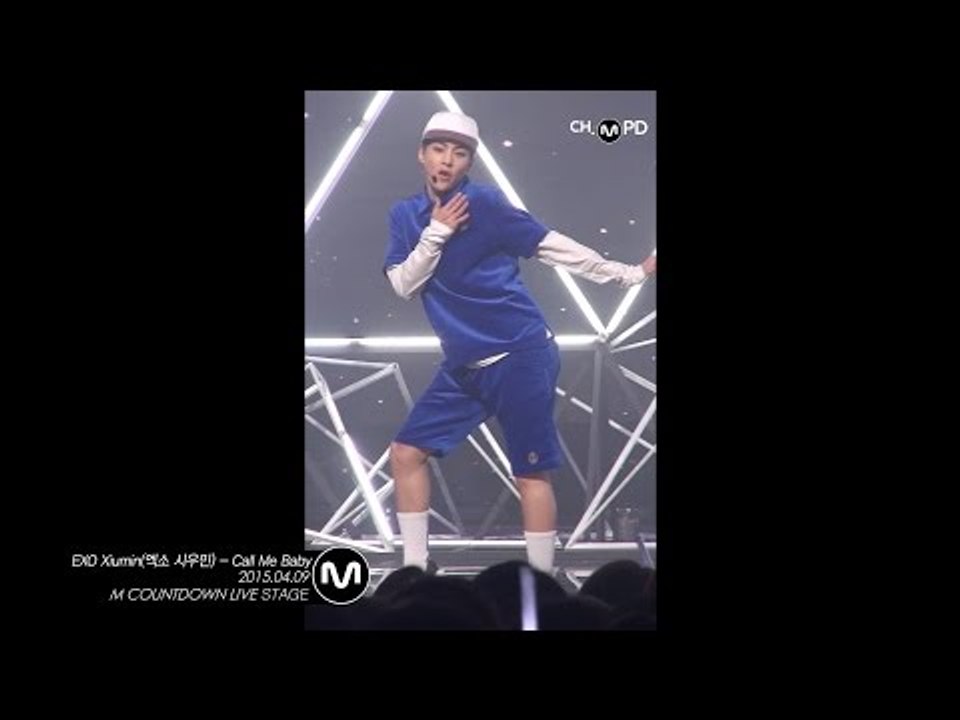 [MPD직캠] 엑소 시우민 직캠 Call Me Baby  EXO XIUMIN Fancam Mnet MCOUNTDOWN 150409