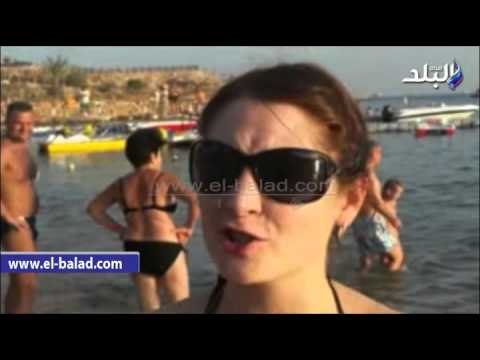 صدى البلد | انتعاش السياحة الروسية على شواطئ شرم الشيخ
