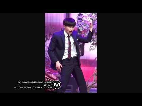 [MPD직캠] 엑소 수호 직캠 LOVE ME RIGHT EXO Suho Fancam Mnet MCOUNTDOWN 150604