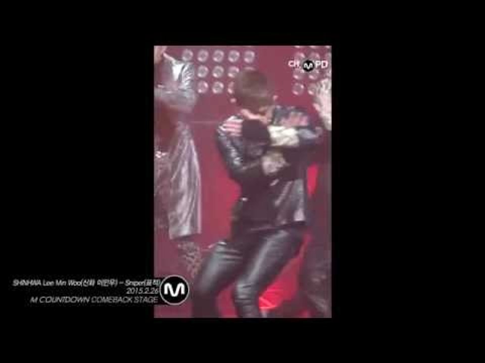 [MPD직캠] 신화 이민우 직캠 표적 Sniper SHINHWA Lee Min Woo Fancam Mnet MCOUNTDOWN 150226