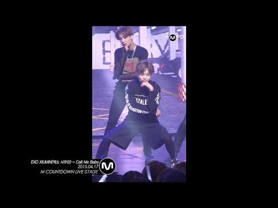 [MPD직캠] 엑소 시우민 직캠 Call Me Baby EXO XIUMIN Fancam Mnet MCOUNTDOWN 150417