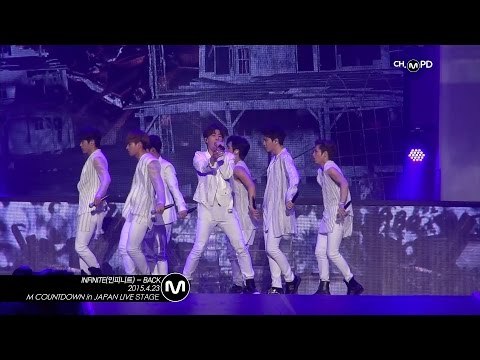[MPD직캠] 인피니트 직캠 Back INFINITE Fancam Mnet MCOUNTDOWN 150423