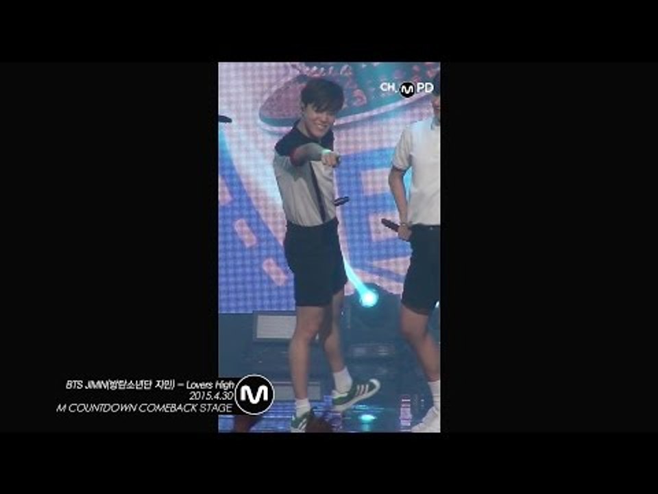 [MPD직캠] 방탄소년단 지민 직캠 Lovers High BTS JIMIN Fancam Mnet MCOUNTDOWN 150430