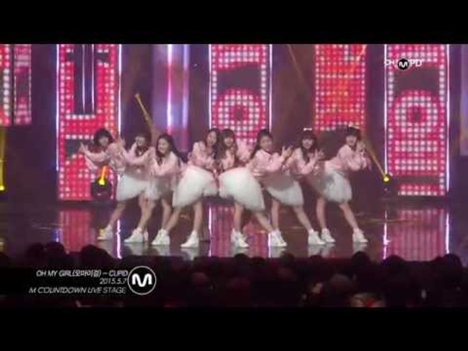 [MPD직캠] 오마이걸 직캠 CUPID OH MY GIRL Fancam Mnet MCOUNTDOWN 150507
