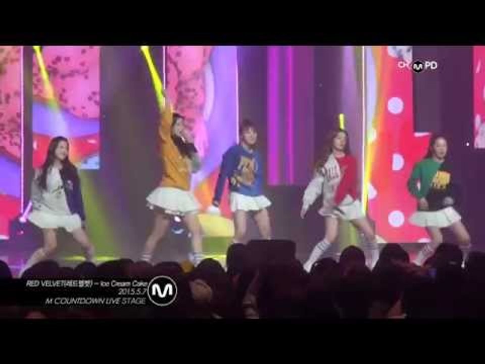 [MPD직캠] 레드벨벳 직캠 Ice Cream Cake RED VELVET Fancam Mnet MCOUNTDOWN 150507