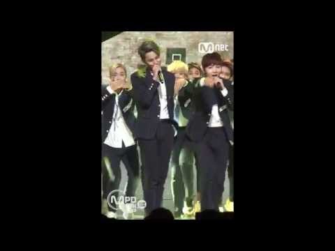 [MPD직캠] 세븐틴 민규 직캠 만세 MANSAE Seventeen Fancam @엠카운트다운_150917