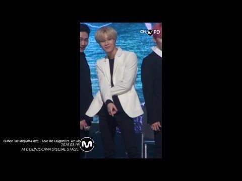[MPD직캠] 샤이니 태민 직캠 산소 같은 너 Love like Oxygen SHINee Tae Min Fancam Mnet MCOUNTDOWN 150319