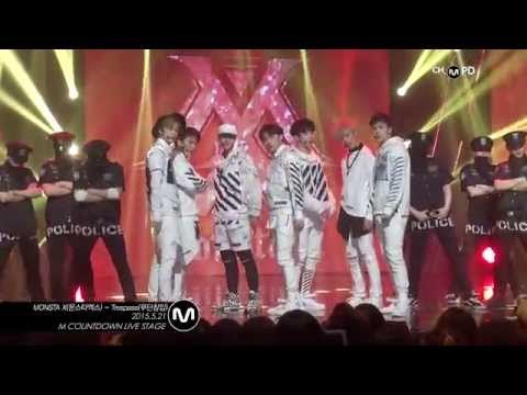 [MPD직캠] 몬스타엑스 무단침입 직캠 Trespass MONSTA X Fancam Mnet MCOUNTDOWN 150521