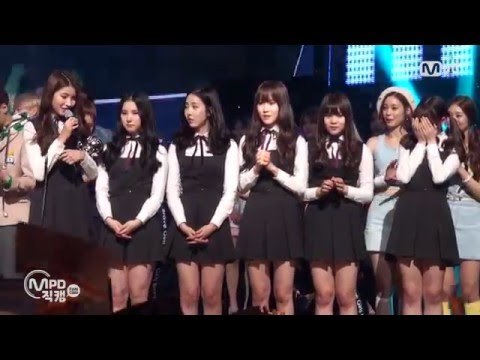 [MPD직캠] 여자친구 1위 앵콜 직캠 시간을 달려서 ROUGH GFRIEND Fancam No.1 Encore full ver. MNET MCOUNTDOWN 160218