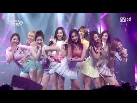 [MPD직캠] 트와이스 직캠 토요일 밤에+유고걸 TWICE Fancam @엠카운트다운_160317
