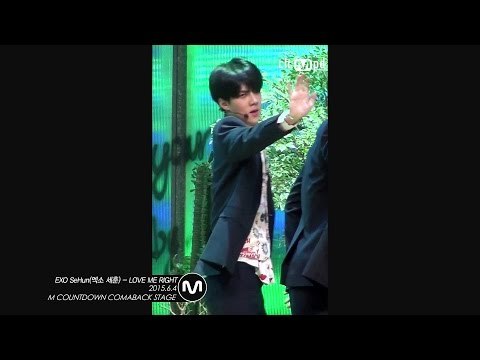 [MPD직캠] 엑소 세훈 직캠 LOVE ME RIGHT EXO SeHun Fancam Mnet MCOUNTDOWN 150604
