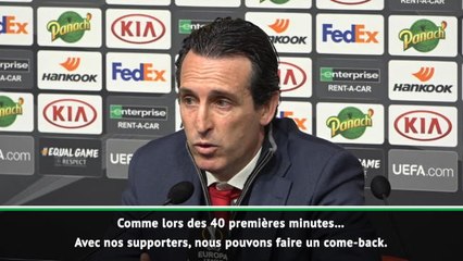 8es - Emery : "Nous pouvons faire un come-back"