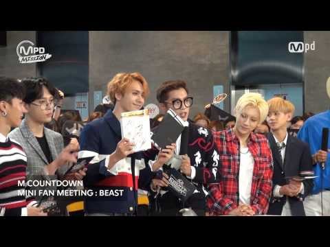 비스트 컴백 미니팬미팅 BEAST MINI FAN MEETING Mnet MCOUNTDOWN 150730
